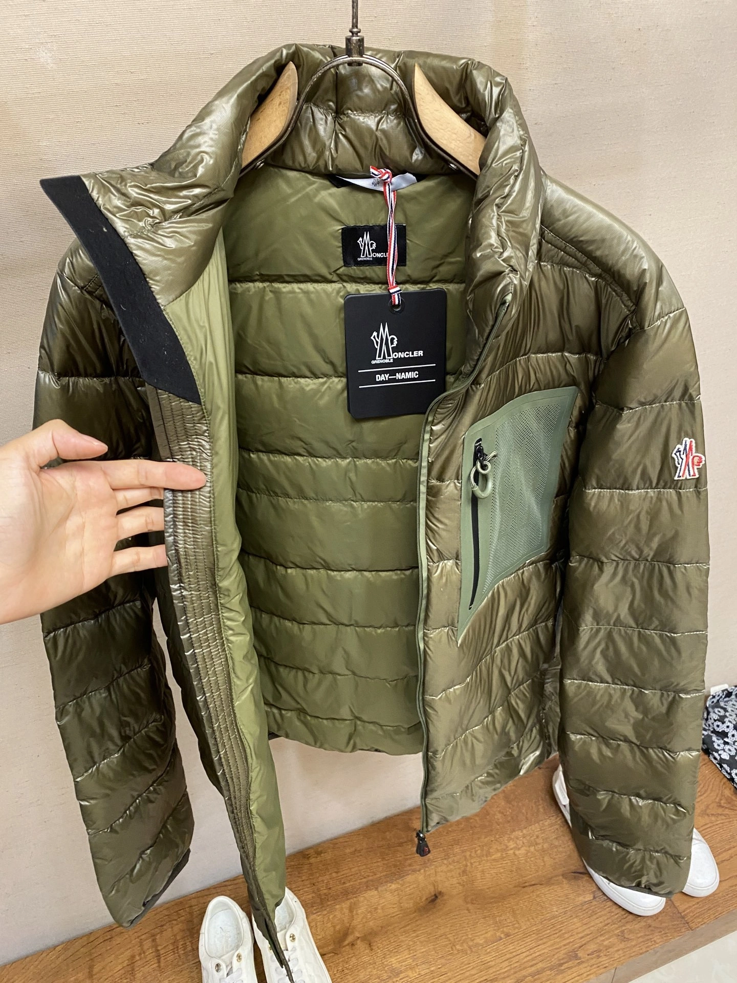 wg.luxury-- 7o9385r Down jacket nylon 2colour item: E-F443J1638-2H